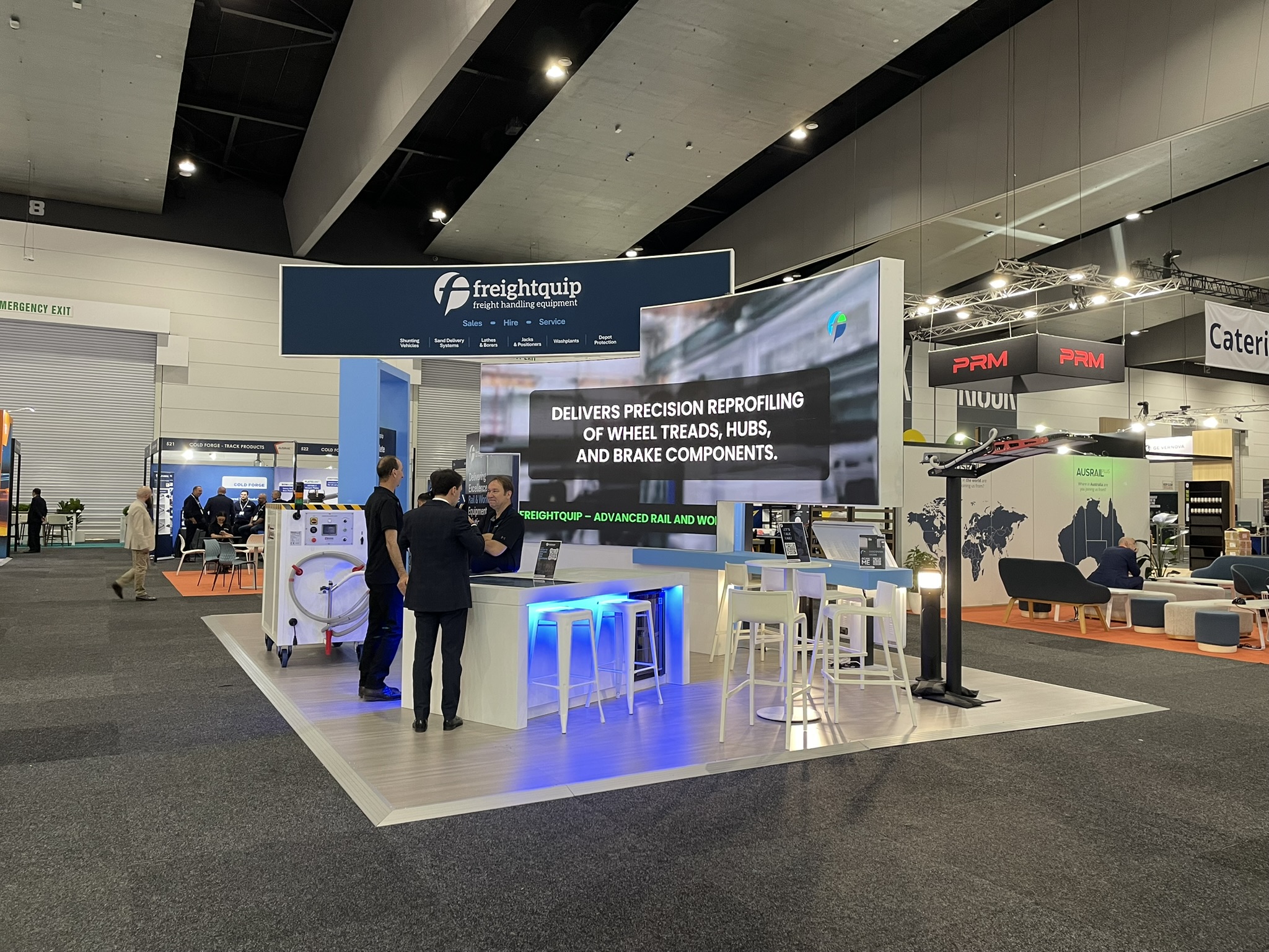 exhibition stand conversation zones